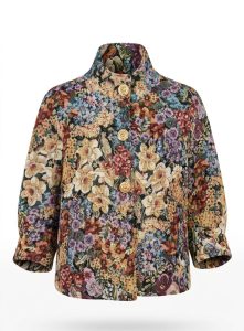 Chaqueta con flores
