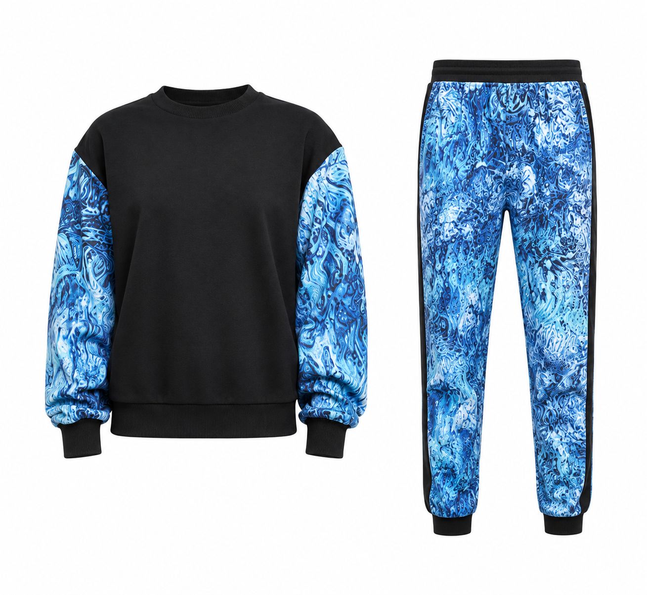 Conjunto con estampado de serpiente